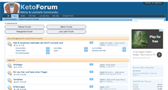 Desktop Screenshot of ketoforum.de
