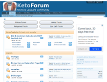 Tablet Screenshot of ketoforum.de